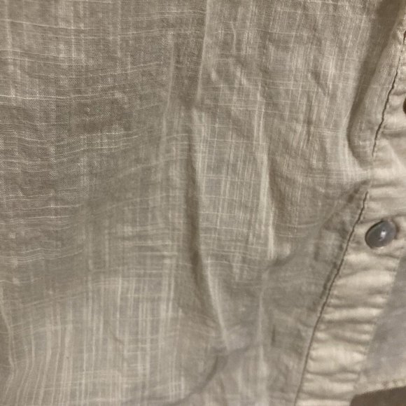 Avenue Size 18 20 Blouse The Magnolia Light Yellow Cotton Ruffled Button Front - Picture 8 of 11